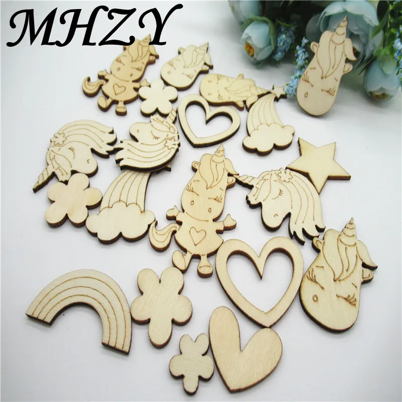 10/20pcs 15-65mm Natural Wood carved unicorn flower Pattern wood Art Collection Craft Handmade for Home decoration diy Q61
10/20pcs 15-65mm Natural Wood carved unicorn flower Pattern wood Art Collection Craft Handmade for Home decoration diy Q61