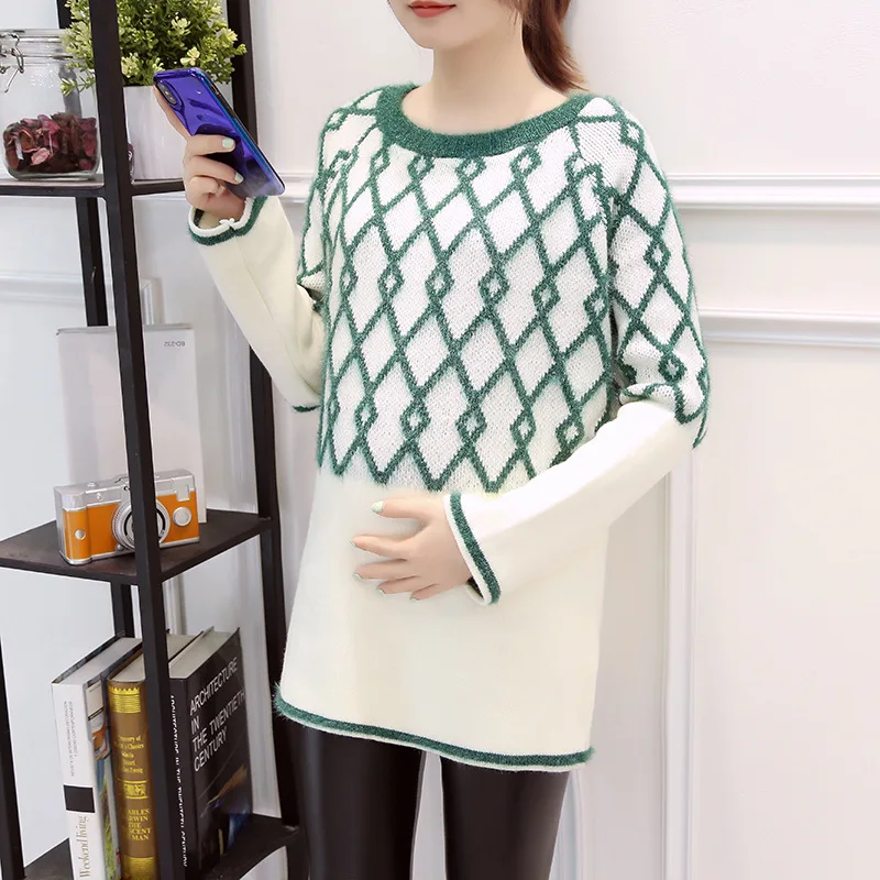 Fashion Maternity Sweaters Autumn Winter Korean Fashion Pullovers Clothes for Pregnant Women Pregnancy Shirt Tops Autumn Outfit
Fashion Maternity Sweaters Autumn Winter Korean Fashion Pullovers Clothes for Pregnant Women Pregnancy Shirt Tops Autumn Outfit