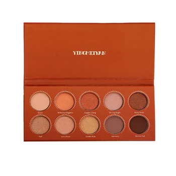 10 Color Shimmer Eyeshadow Makeup Palette Matte Eyeshadow Pallete glitter powder Eye Shadow Earth shadows set pigment
10 Color Shimmer Eyeshadow Makeup Palette Matte Eyeshadow Pallete glitter powder Eye Shadow Earth shadows set pigment