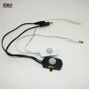 DC5-24V 5A PIR body Infrared Motion Sensor Detector Switch with DC plug for LED strip 5A Automatic for led strip lights lamp
DC5-24V 5A PIR body Infrared Motion Sensor Detector Switch with DC plug for LED strip 5A Automatic for led strip lights lamp