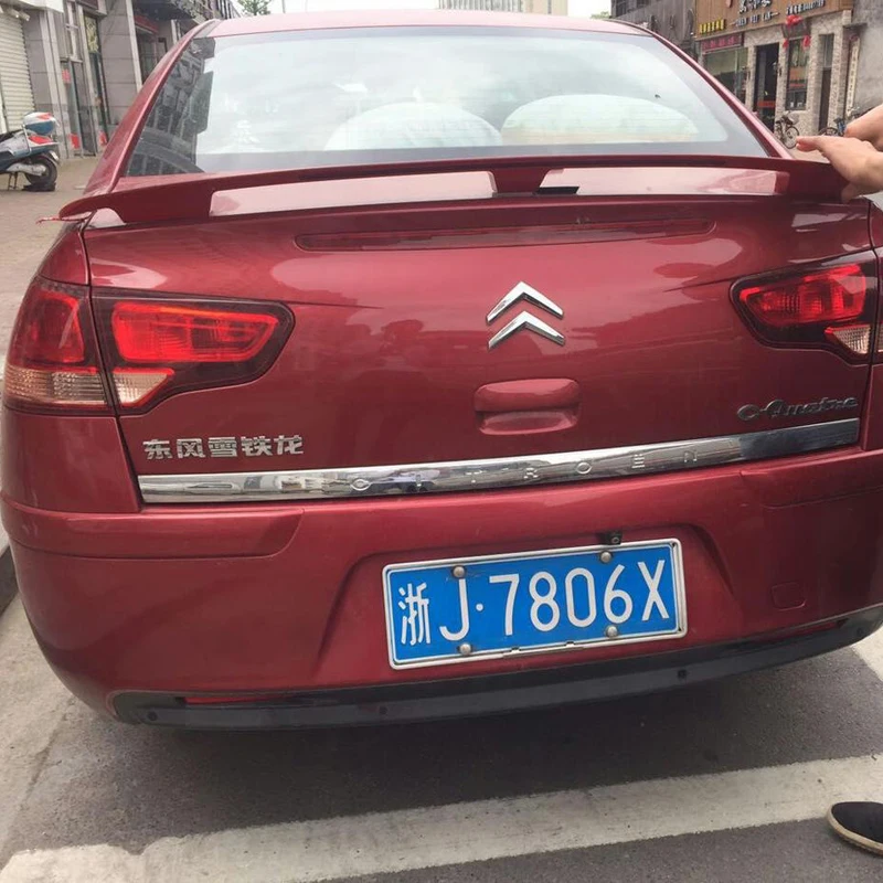 Спойлер заднего крыла для Citroen C4L из АБС-материала Праймер цвет задний спойлер