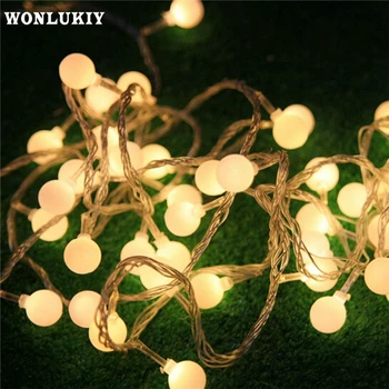 3M 30 Balls LED Party And Events Decoration String Lights AA Battery Powered Christmas Holiday Outdoor Decoration Light
3M 30 Balls LED Party And Events Decoration String Lights AA Battery Powered Christmas Holiday Outdoor Decoration Light