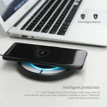 NILLKIN 10W fast wireless charger For mi 9 for iPhone X Xs XR 8 plus for Samsung Galaxy S10 Note 8 S9 Qi Wireless Charging Pad
NILLKIN 10W fast wireless charger For mi 9 for iPhone X Xs XR 8 plus for Samsung Galaxy S10 Note 8 S9 Qi Wireless Charging Pad