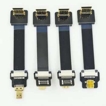 FPV Cable HDMI Mini,90 degree Adapter Micro HDMI Mini HDMI Angle Flexible Flat FPC Cable Pitch 20pin for Multicopter Aerial C3-D
FPV Cable HDMI Mini,90 degree Adapter Micro HDMI Mini HDMI Angle Flexible Flat FPC Cable Pitch 20pin for Multicopter Aerial C3-D