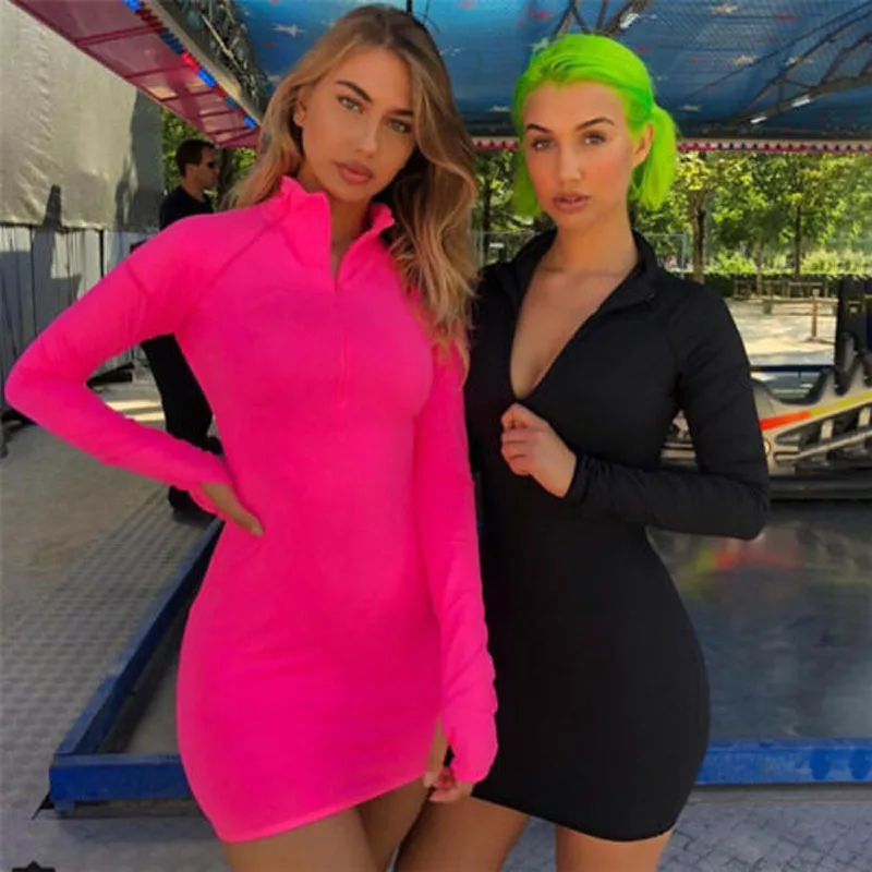 2019 NEW BRAND FASHION WOMENS LADIES LONG SLEEVE STRETCHY ZIPPER SWEATSHIRT SEXY MINI DRESS SIZE 6-12
2019 NEW BRAND FASHION WOMENS LADIES LONG SLEEVE STRETCHY ZIPPER SWEATSHIRT SEXY MINI DRESS SIZE 6-12