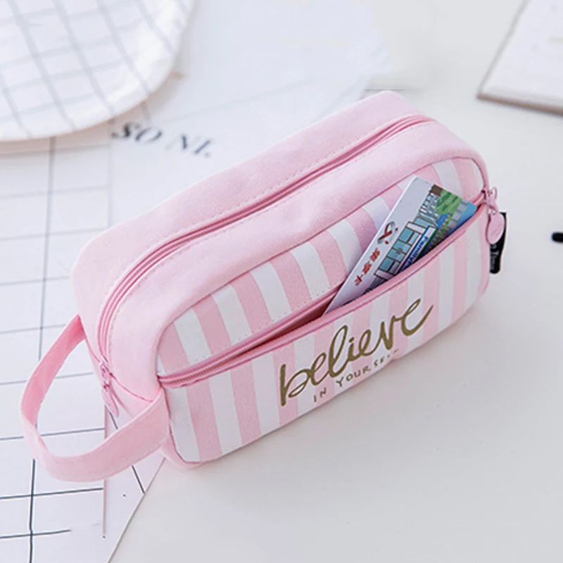 Children Canvas Pencil Bag Student Stationary Kawaii For Girl High Capacity Pencil Case School Supplies Storage Organizer Pouch
Children Canvas Pencil Bag Student Stationary Kawaii For Girl High Capacity Pencil Case School Supplies Storage Organizer Pouch
