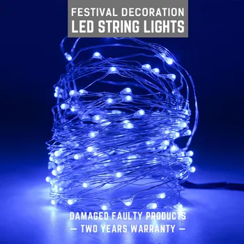 USB Waterproof LED lamps Christmas Fairy String Light Copper Silver Wire String lights 10M Holiday By AA Battery Blue Pink Red
USB Waterproof LED lamps Christmas Fairy String Light Copper Silver Wire String lights 10M Holiday By AA Battery Blue Pink Red