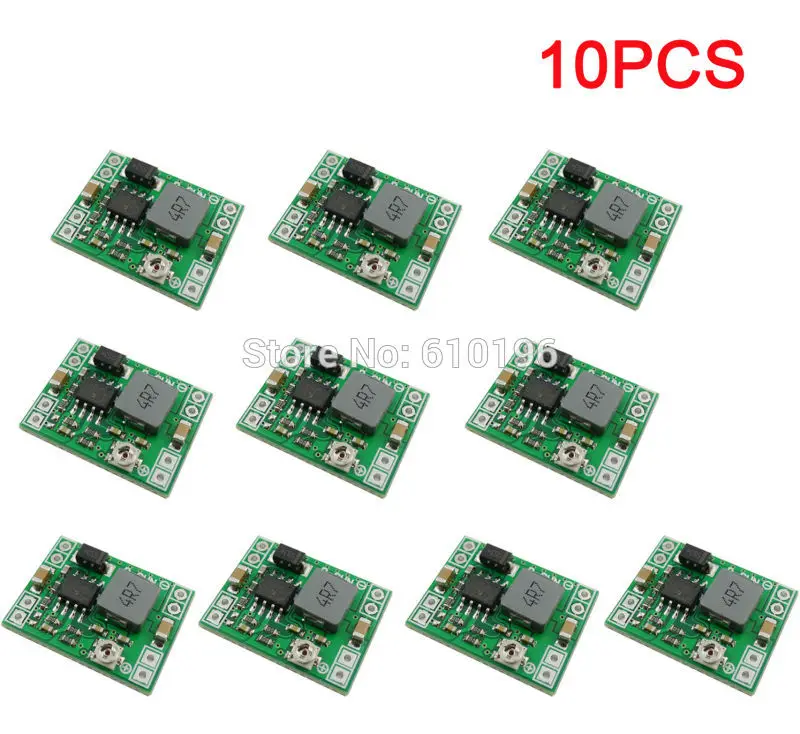 10PCS/LOT Mini 3A Adjustable DC-DC Buck Converter Step Down Module Better Than LM2596
10PCS/LOT Mini 3A Adjustable DC-DC Buck Converter Step Down Module Better Than LM2596