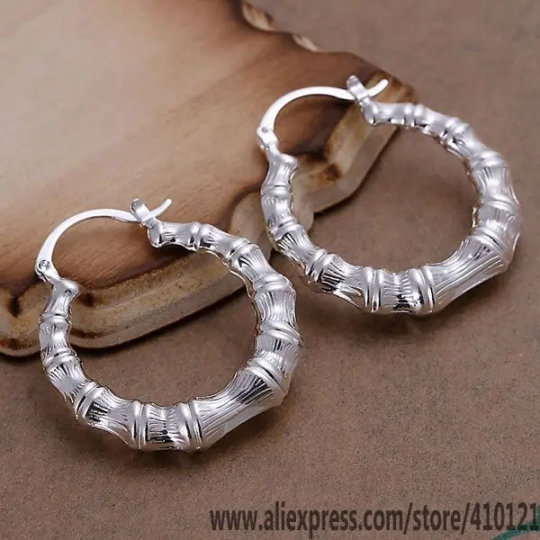 DT-E139 Hot sale free shipping silver 925 jewelry,Wholesale Silver charms fashion Hollow Round Bamboo Shape Earrings
DT-E139 Hot sale free shipping silver 925 jewelry,Wholesale Silver charms fashion Hollow Round Bamboo Shape Earrings