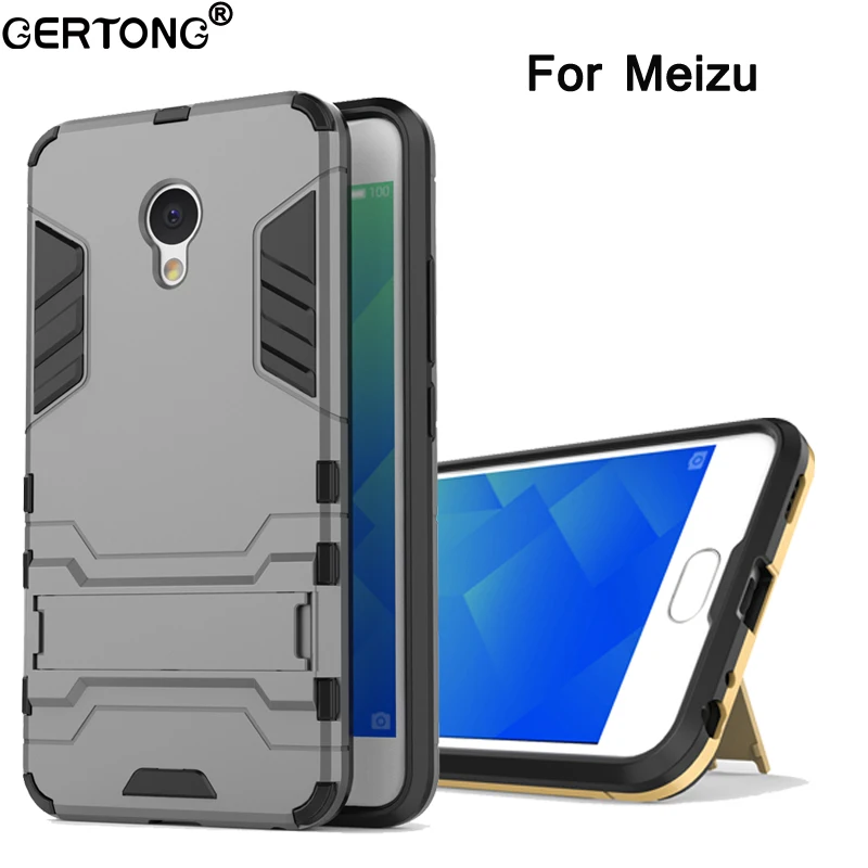 GerTong Hard Silicone Armor Cover Phone Case For Meizu M5 M3 Mini Case TPU PC Stand Holder Capa for meizu M5 Note M5S U10 U20
GerTong Hard Silicone Armor Cover Phone Case For Meizu M5 M3 Mini Case TPU PC Stand Holder Capa for meizu M5 Note M5S U10 U20