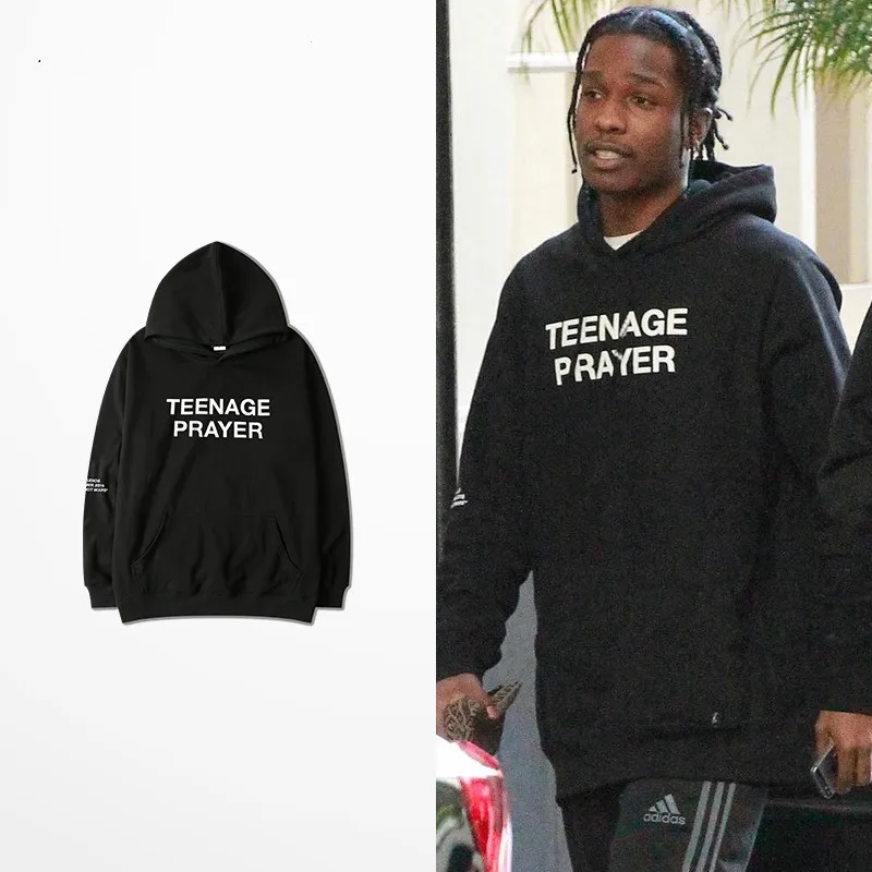 Teenage Prayer Print Hip Hop Hoodie Man Women October 2019 High Street Lovers Couple 19f/w New Arrivals Cn Size
Teenage Prayer Print Hip Hop Hoodie Man Women October 2019 High Street Lovers Couple 19f/w New Arrivals Cn Size