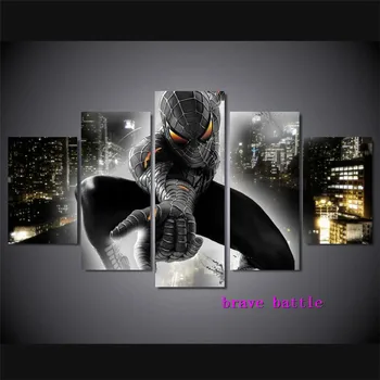 Black Spiderman Canvas Painting Living Room Home Decor Modern Mural Art Oil Painting #01
Black Spiderman Canvas Painting Living Room Home Decor Modern Mural Art Oil Painting #01