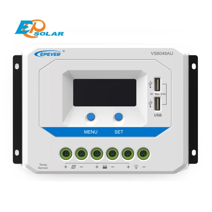 EPSOLAR VS6048AU 60A 12V 24V 36V 48V EP EPEVER New Viewstar Solar Charge controller LCD display
EPSOLAR VS6048AU 60A 12V 24V 36V 48V EP EPEVER New Viewstar Solar Charge controller LCD display