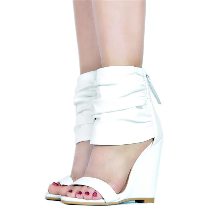 White Leather Women Sandals Open Toe Wedges Women Wedge Sandals Retro Gladiator Sandals Women Plus Size Shoes
White Leather Women Sandals Open Toe Wedges Women Wedge Sandals Retro Gladiator Sandals Women Plus Size Shoes