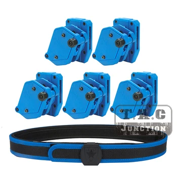 IPSC USPSA IDPA Pistol Magazine Pouch Competition High Speed Shooting Inner & Outer 1.5" Belt 5x Multi-Angle Speed Mag Holster
IPSC USPSA IDPA Pistol Magazine Pouch Competition High Speed Shooting Inner & Outer 1.5" Belt 5x Multi-Angle Speed Mag Holster