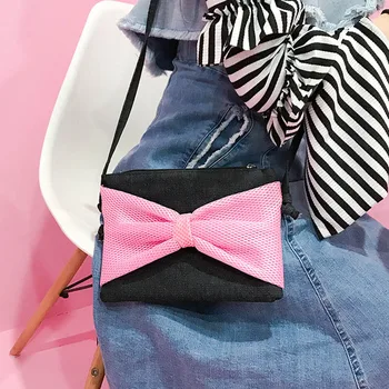 3 Colors Individuality Women Canvas Cute Bowknot Handbag Sweet Ladies Mini Shoulder Bag Messenger Phone Coin Pouch Bags New
3 Colors Individuality Women Canvas Cute Bowknot Handbag Sweet Ladies Mini Shoulder Bag Messenger Phone Coin Pouch Bags New