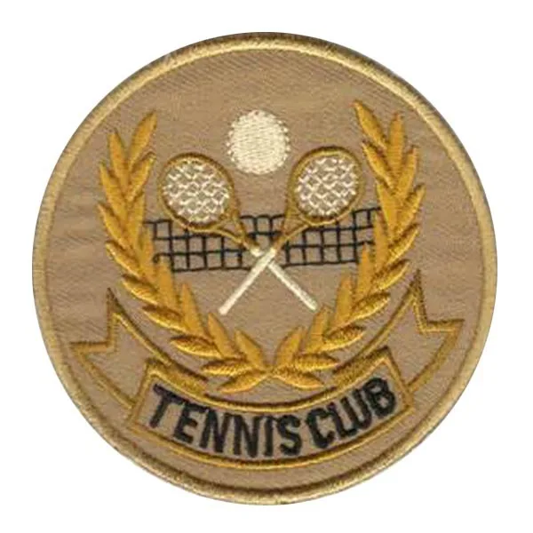 TENNIS CLUB Embroidery Patch Embroidered Garment Tags Fabric with Heat Cut Edge and PVC Backing Accept Custom and the MOQ50pcs
TENNIS CLUB Embroidery Patch Embroidered Garment Tags Fabric with Heat Cut Edge and PVC Backing Accept Custom and the MOQ50pcs