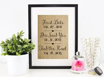 Personalized Burlap Print, Wedding Gift, Burlap Framed Art/ Unique Anniversary or Bridal Shower Gift Ideas
Personalized Burlap Print, Wedding Gift, Burlap Framed Art/ Unique Anniversary or Bridal Shower Gift Ideas