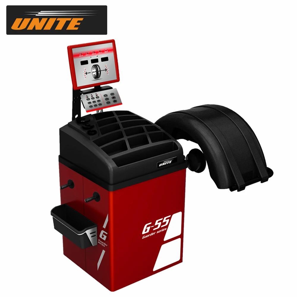 UNITE Car Wheel Balancer G-55 Pro Line 17" LED Segment Display 5 Balancing Models 
UNITE Car Wheel Balancer G-55 Pro Line 17" LED Segment Display 5 Balancing Models