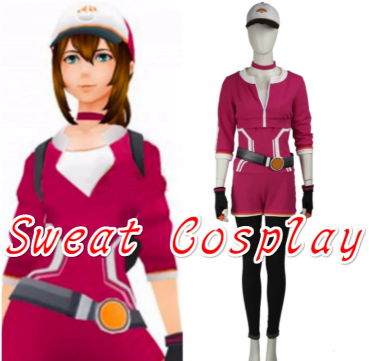 High Quality Pokemon Go Costume female Team Trainer Uniform red Outfit Custom Made Cosplay Costume
High Quality Pokemon Go Costume female Team Trainer Uniform red Outfit Custom Made Cosplay Costume