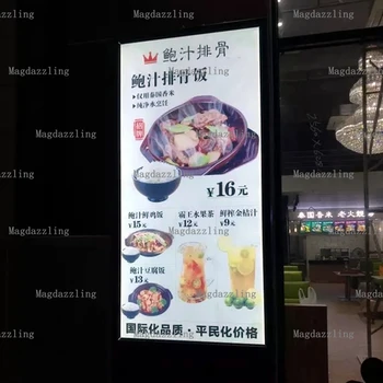 3PCS Slim Aluminum Frame Outdoor LED Illuminated Menu Boards 24"x36" Lockable Waterproof Light Box for Restaurant,Shop,Cafe
3PCS Slim Aluminum Frame Outdoor LED Illuminated Menu Boards 24"x36" Lockable Waterproof Light Box for Restaurant,Shop,Cafe