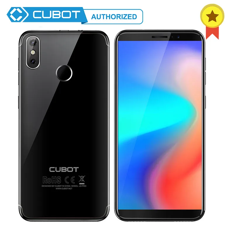 Cubot J3 Pro 18:9 5.5''Screen Android Go MT6739 Quad Core 1GB RAM 16GB ROM Telephone 2800mAh Dual Back Cameras 4G Fingerprint 4G
Cubot J3 Pro 18:9 5.5''Screen Android Go MT6739 Quad Core 1GB RAM 16GB ROM Telephone 2800mAh Dual Back Cameras 4G Fingerprint 4G