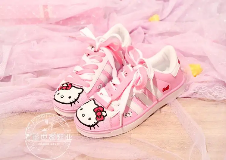 women ladies princess Japanese Lolita Sneakers Shoes pink hello cat Cute Student Princess Girl Cosplay Shoes
women ladies princess Japanese Lolita Sneakers Shoes pink hello cat Cute Student Princess Girl Cosplay Shoes