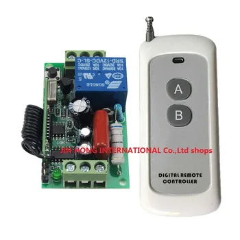 AC220V 1CH wireless switch 100-1000M RF Receiver&Transmitter 10A Latched Add controller freely A-ON B- OFF
AC220V 1CH wireless switch 100-1000M RF Receiver&Transmitter 10A Latched Add controller freely A-ON B- OFF