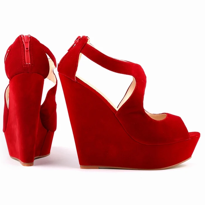 NEW ELEGANT LADIES PLATFORM PEEP TOE Velvet HIGH HEELS WEDGE SHOES SANDALS SIZE US4-11 391-2VE
NEW ELEGANT LADIES PLATFORM PEEP TOE Velvet HIGH HEELS WEDGE SHOES SANDALS SIZE US4-11 391-2VE
