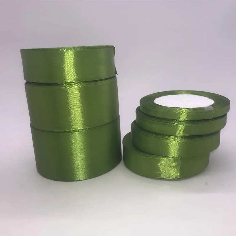 25Yards/Roll Army Green Polyester Satin Fabric Ribbon Chrismas Wedding Home Decoration Cake Gift Wrap Ribbons DIY Accessories
25Yards/Roll Army Green Polyester Satin Fabric Ribbon Chrismas Wedding Home Decoration Cake Gift Wrap Ribbons DIY Accessories