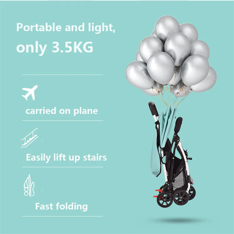 New Baby Stroller Lightweight Baby Pram Pushchair Four Wheels Troller High Landscape baby carriage With Security Warning Strip
New Baby Stroller Lightweight Baby Pram Pushchair Four Wheels Troller High Landscape baby carriage With Security Warning Strip