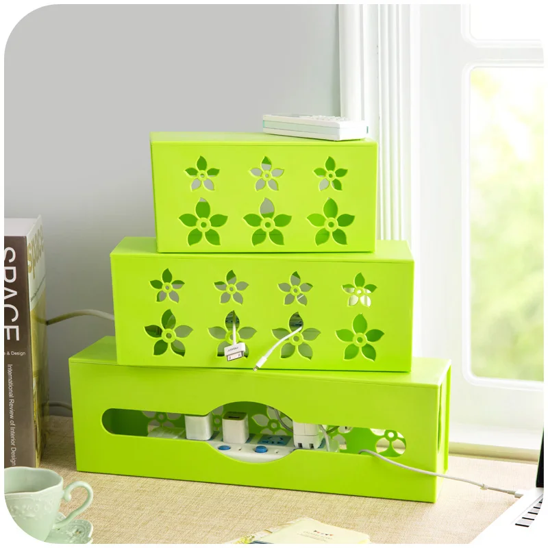 Flowers blossoming power cord socket storage box wire, cable management strip junction box router box
Flowers blossoming power cord socket storage box wire, cable management strip junction box router box