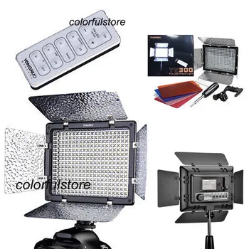 Free Ship! Yongnuo YN300 YN-300 Pcs Barndoor Led Video Light + IR Remote Fit For Canon Nikon Pentax Olympus SLR Camera Camcorder
Free Ship! Yongnuo YN300 YN-300 Pcs Barndoor Led Video Light + IR Remote Fit For Canon Nikon Pentax Olympus SLR Camera Camcorder