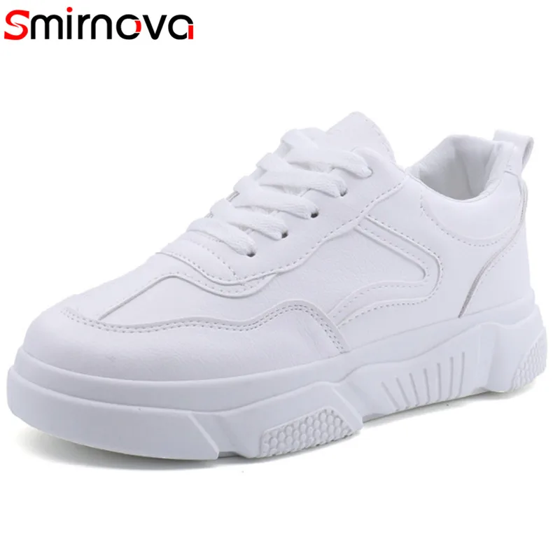 Smirnova 2019 new arrival flat platform sneakers women shoes Soft pu leather casual shoes simple fashion running shoes woman
Smirnova 2019 new arrival flat platform sneakers women shoes Soft pu leather casual shoes simple fashion running shoes woman