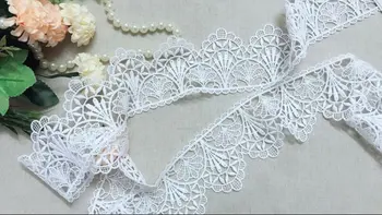 Pure White Trim for DIY Sewing Craft Crochet Fabric Edging 5 Yards,High Quality Micro Fiber Venice African lace Trim Accessories
Pure White Trim for DIY Sewing Craft Crochet Fabric Edging 5 Yards,High Quality Micro Fiber Venice African lace Trim Accessories