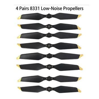 4 Pairs Mavic Pro Platinum 8331 Low Noise Quick-Release Propellers ( Golden/Silver ) for dji Mavic Pro drone Accessories
4 Pairs Mavic Pro Platinum 8331 Low Noise Quick-Release Propellers ( Golden/Silver ) for dji Mavic Pro drone Accessories