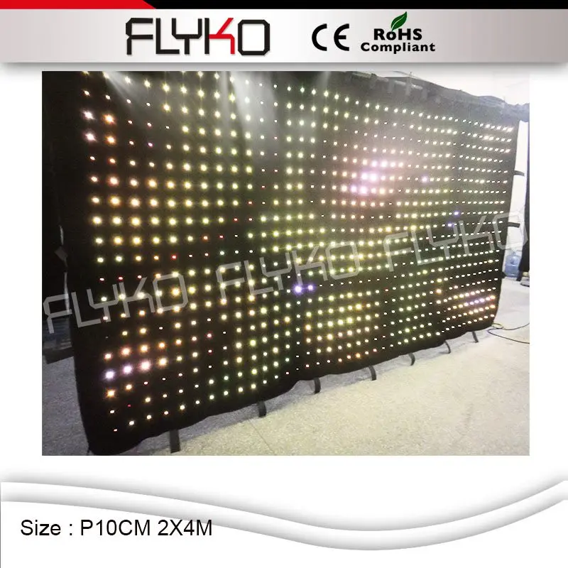 Durable Guangzhou FLYKO Stable quality of LED Viedo curtain on sale in professional video screen P10CM 2X4M PC controller
Durable Guangzhou FLYKO Stable quality of LED Viedo curtain on sale in professional video screen P10CM 2X4M PC controller