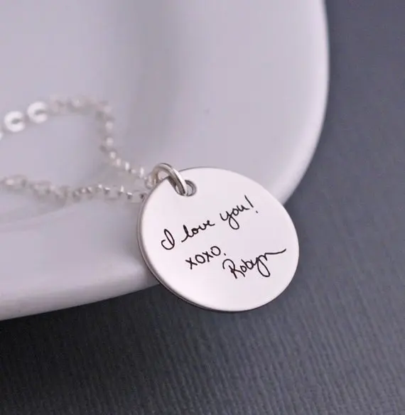 Customized Names Or Letters Handwritten Jewelry S925 Sterling Silver Disc Necklace Best Christmas Gift For Women YP4037
Customized Names Or Letters Handwritten Jewelry S925 Sterling Silver Disc Necklace Best Christmas Gift For Women YP4037