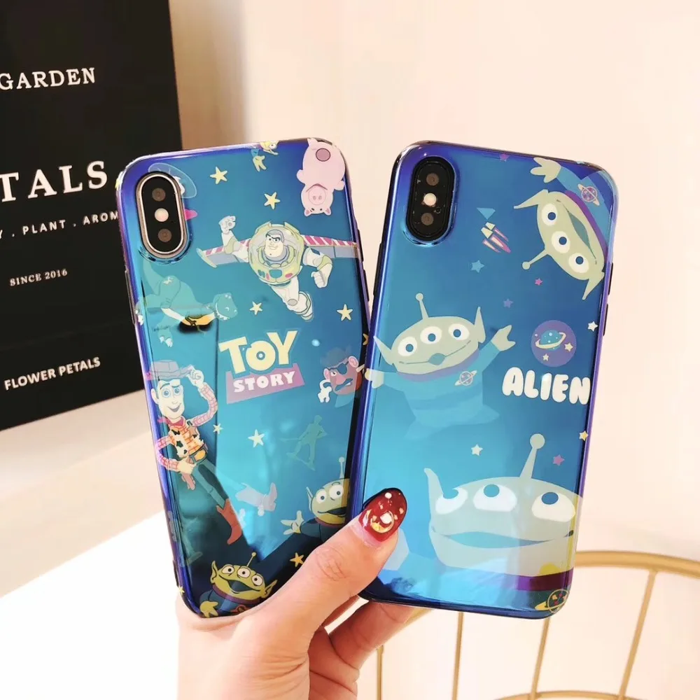 Case For iPhone X XS XR XS MAX 7 8 8plus 6 6S PLUS Fashion Cartoon Monsters Toy Story Alien Blue Light Soft silicone Cute Coque
Case For iPhone X XS XR XS MAX 7 8 8plus 6 6S PLUS Fashion Cartoon Monsters Toy Story Alien Blue Light Soft silicone Cute Coque