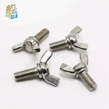 5PCS Butterfly Bolt Wing Bolt Set Wing Nuts 304 Stainless Steel M4*6/8/10/12/16/20/25/30/35 DIN316
5PCS Butterfly Bolt Wing Bolt Set Wing Nuts 304 Stainless Steel M4*6/8/10/12/16/20/25/30/35 DIN316