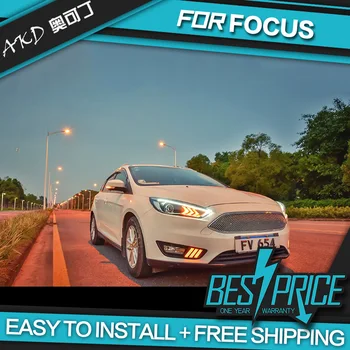 Car Styling for Focus Headlights 2015-2018 LED Headlight LED DRL Dynamic Signal Hella 5 Bi-Xenon Projector Lens Hid D2H
Car Styling for Focus Headlights 2015-2018 LED Headlight LED DRL Dynamic Signal Hella 5 Bi-Xenon Projector Lens Hid D2H