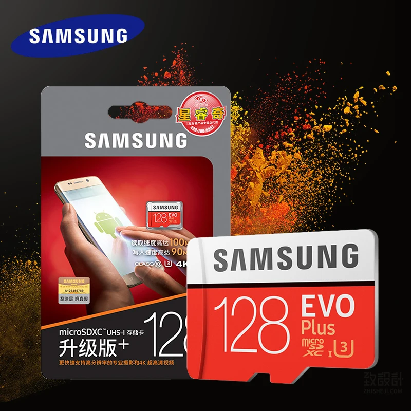 

New product Original SAMSUNG EVO+ Memory Cards 64GB EVO plus U3 128GB 256GB Class10 Micro SD Card 32GB 16G microSD UHS-I TF Card