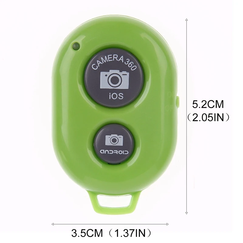 Bluetooth Wireless Remote Shutter Camera Phone Monopod Selfie Stick Shutter Self-timer Timer Remote Control For IOS Android
Bluetooth Wireless Remote Shutter Camera Phone Monopod Selfie Stick Shutter Self-timer Timer Remote Control For IOS Android