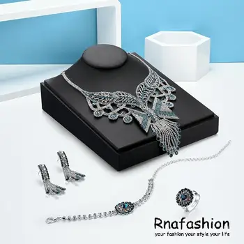 RNAFASHION Jewelry Wedding Party Gift Jewelry Sets 2017 Bridal Crystal Statement Choker Necklace Drop Earrings Jewelry sets
RNAFASHION Jewelry Wedding Party Gift Jewelry Sets 2017 Bridal Crystal Statement Choker Necklace Drop Earrings Jewelry sets