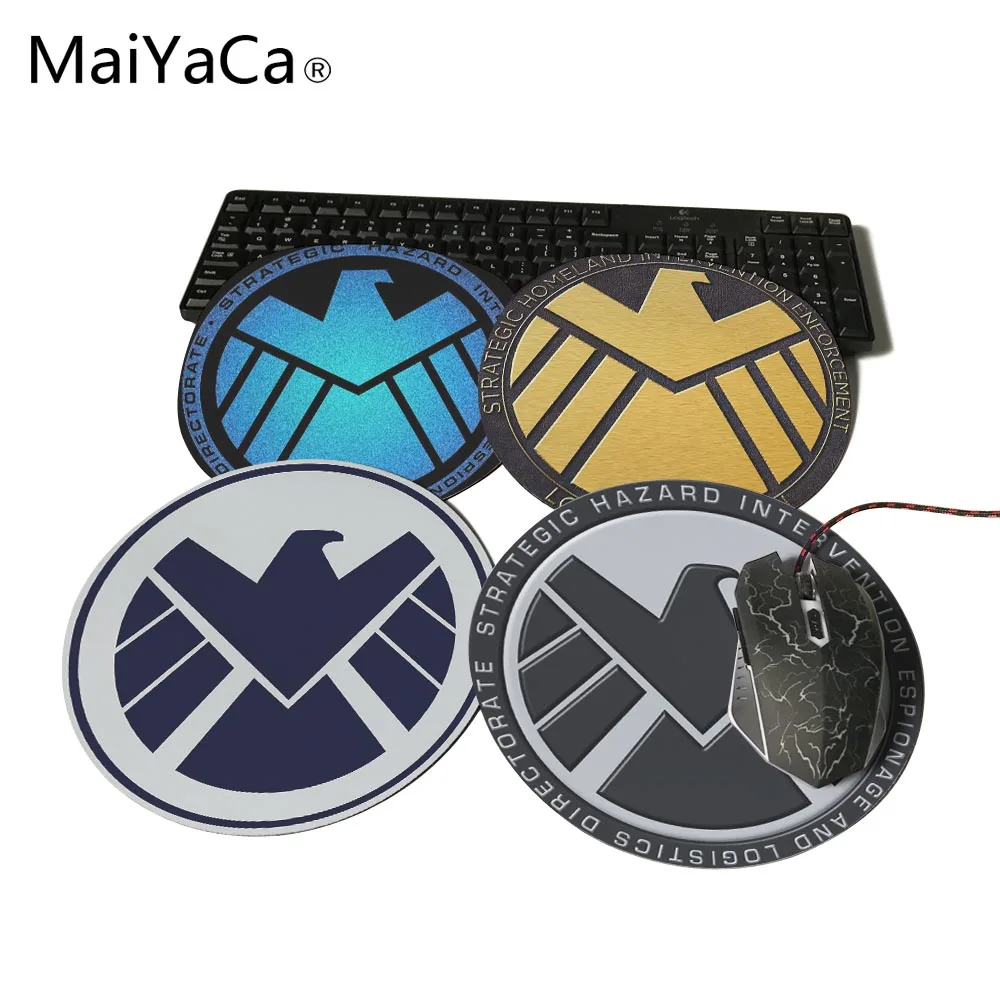 MaiYaCa Marvel Comics Captain America Shield Mouse Pad 22x22cm Mousepad Natural Rubber Mat Round Durable Desktop Mousepads
MaiYaCa Marvel Comics Captain America Shield Mouse Pad 22x22cm Mousepad Natural Rubber Mat Round Durable Desktop Mousepads