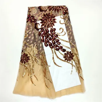 New arrival african golden sequins lace fabric allover leaves pattern shiny sequined tulle fabric for wedding dress bridal gown
New arrival african golden sequins lace fabric allover leaves pattern shiny sequined tulle fabric for wedding dress bridal gown