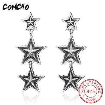 2018 Hot Sale Top Fashion Star Party Classic None Brinco Oorbellen Concho Jewelry 925 Sterling Stars Drop Earrings For Women
2018 Hot Sale Top Fashion Star Party Classic None Brinco Oorbellen Concho Jewelry 925 Sterling Stars Drop Earrings For Women