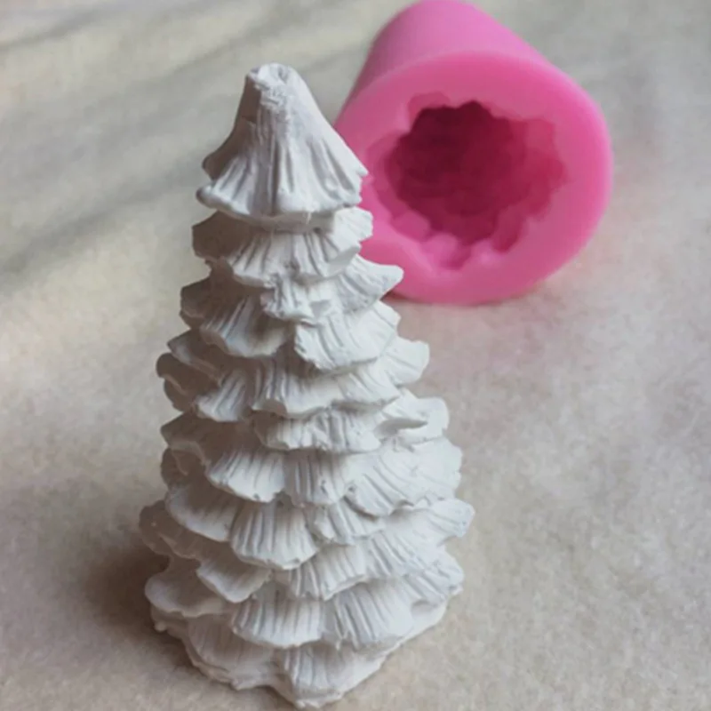 New Arrival 3D Christmas Tree Candle Mold Soap Mould Flexible Silicone Cake Mold Icing
New Arrival 3D Christmas Tree Candle Mold Soap Mould Flexible Silicone Cake Mold Icing