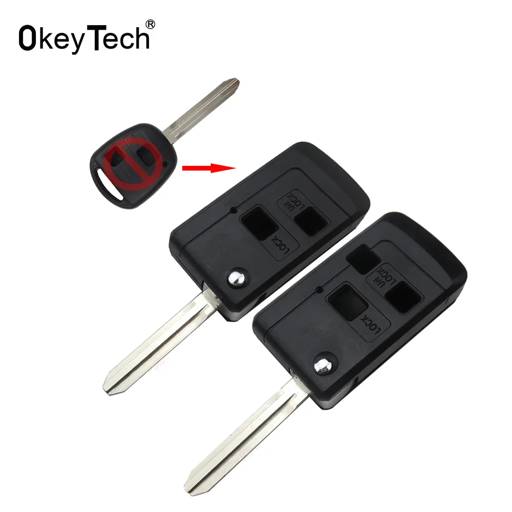 OkeyTech 2 3 Button Modified Key Shell Flip Folding Remote Car Key Fob Cover Case for Toyota RAV4 Avalon Echo Prado Tarago Camry
OkeyTech 2 3 Button Modified Key Shell Flip Folding Remote Car Key Fob Cover Case for Toyota RAV4 Avalon Echo Prado Tarago Camry