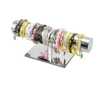 High grade Desktop Bracelet Exhibition Stainless Steel Mirror Silvery Jewelry Rack Watch Display Stand Necklace Display Holder
High grade Desktop Bracelet Exhibition Stainless Steel Mirror Silvery Jewelry Rack Watch Display Stand Necklace Display Holder